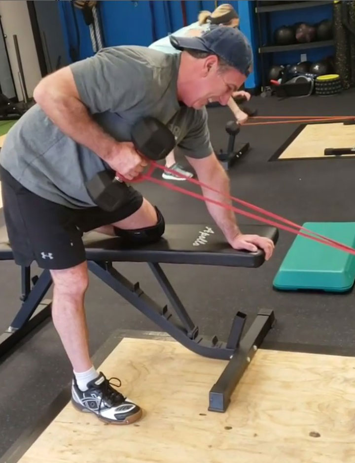 Couples training session