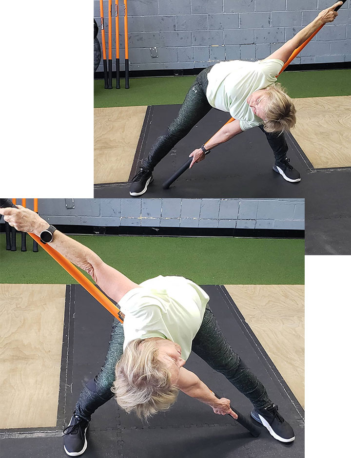 Senior training session